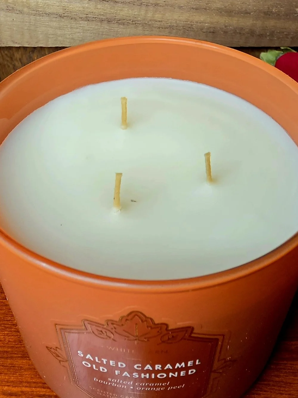 Bath & Body Works Salted Caramel Old Fashioned 3-Wick Scented Candle